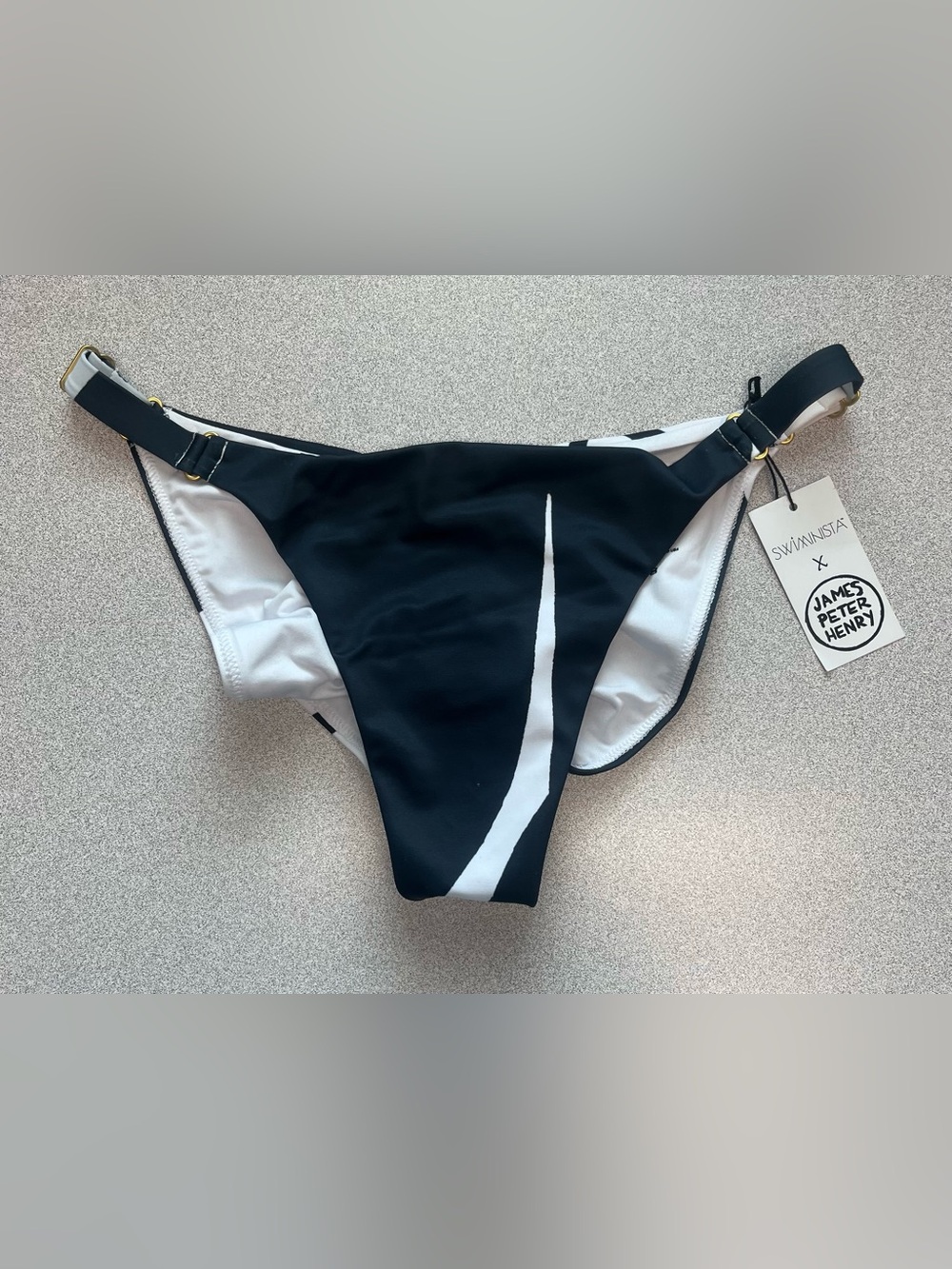NWT Swiminista x James Peter Henry Wise Bikini Bottom Women's Medium La Peer